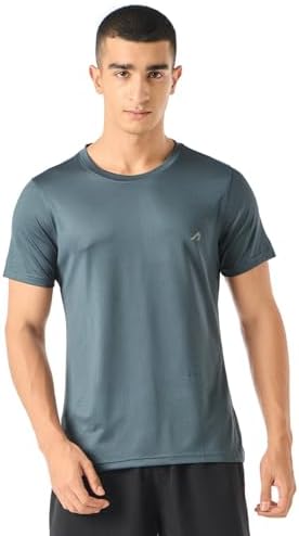 Boldfit Gym T Shirts for Men Workout Breathable T Shirt for Man Active Wear Sports Tshirt for Men Lightweight Gym Tshirts for Man Dry Fit Running T Shirts for Boys Regular Fit Sports Tshirts