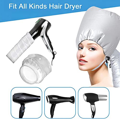 Hair Dryer Bonnet Adjustable Soft Hood Upgraded Large Styling, Hair Styling, Curling Deep Conditioning, Portable Hair Dryer Cap Fits All Head Hair Sizes #TOP2