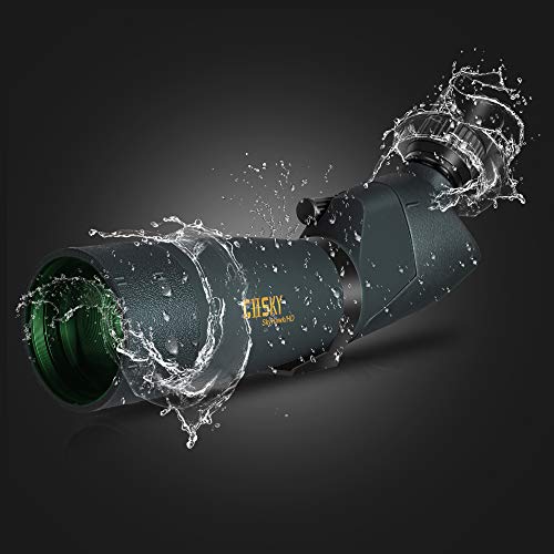 Gosky Spotting Scope 20-60X 82Mm Scopes - Bak4 45 Degree Angled Eyepiece Scope For Target Shooting Hunting Bird Watching With Scope Smartphone Adapter #TOP3