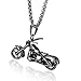 Produktbild tgbvr Herren Halskette Titan Stahl Motorrad Anhänger Pullover Kette Edelstahl Schmuck