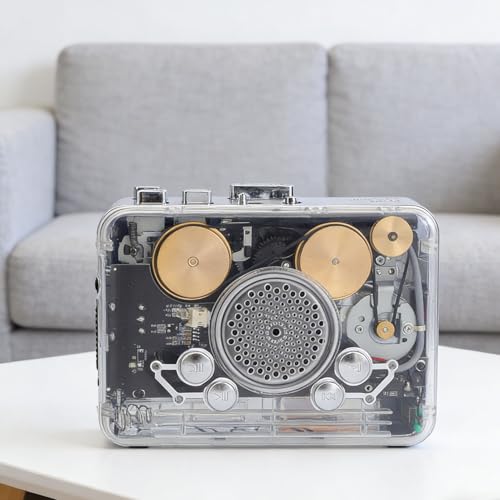 Reproductor de Cinta de Casete EMUKOEP Ligero con Puerto USB 5