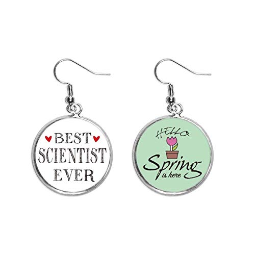 Pendientes de científico ideales para lucir en el laboratorio y eventos de primavera