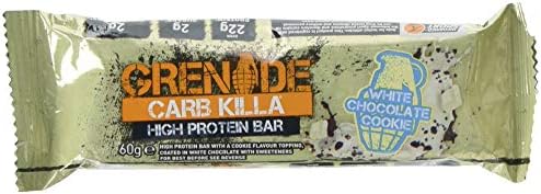 Grenade Carb Killa High Protein White Chocolate Cookie Bar, 60g