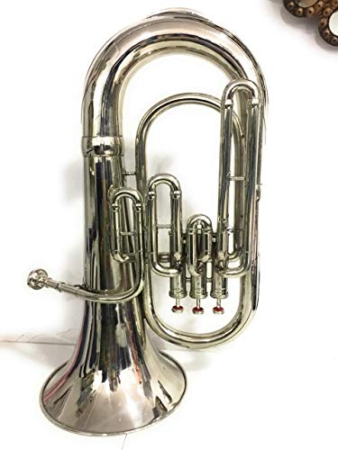 NauticalMart Bb Euphonium Nickel 3 Valve product thumbnail 2
