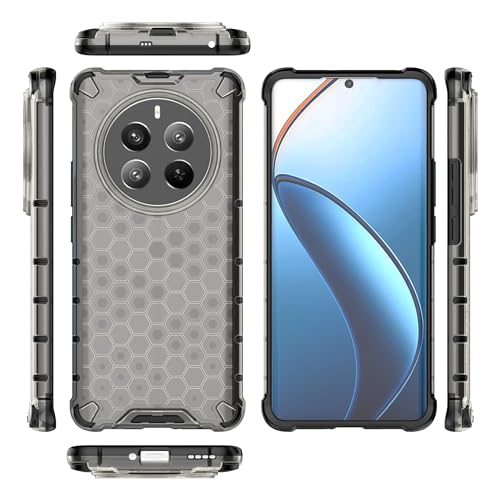 Image of Glasgow Back Case Cover Designed for [ Realme 12 Pro 5G / 12 Pro Plus 5G ] (Stylish Look | Shock Proof) - Black