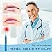 Viconor Red Light Therapy Cold Sores Treatment&Fever Blister,Canker Sore Mouth Sore Relief, Nose Ear Knee Hands Joint Muscle,Handheld Infrared Red Light Therapy Device for Body Face(Blue)