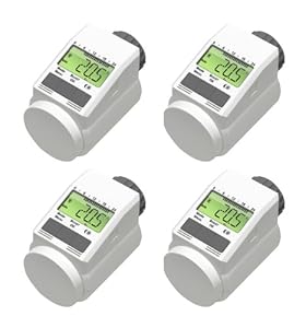 Agt Programmierbarer Heizkörperthermostat 4er-Set Model L