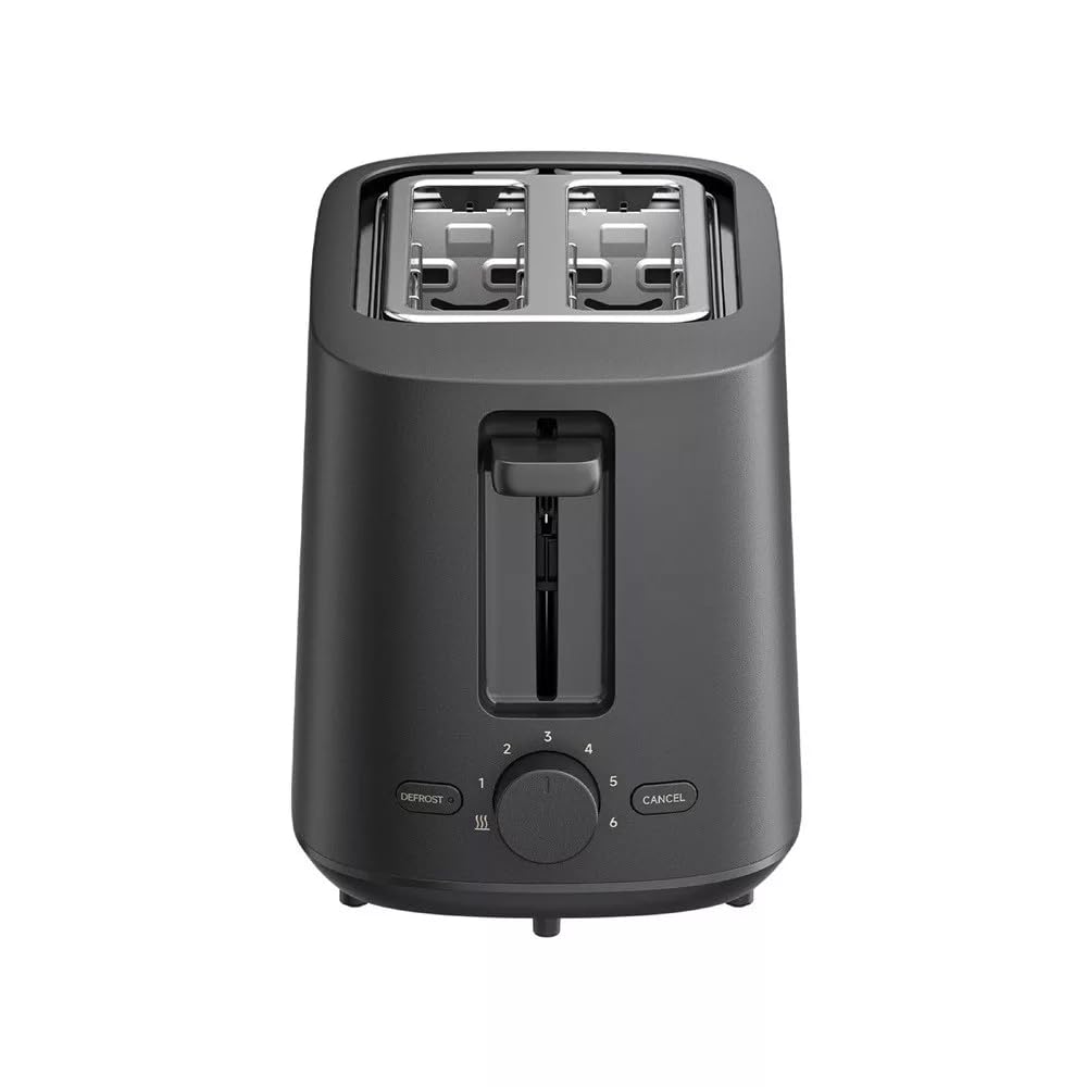 Xiaomi Tostapane – Con 6 livelli di doratura uniforme, funzione scongelamento, fino a 930 W, inserto per panino pieghevole, fessure extra larghe 35 mm, cassetto briciole, grigio