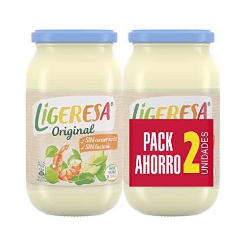 Ligeresa Salsa en Tarro Original Pack Ahorro 425ml x2
