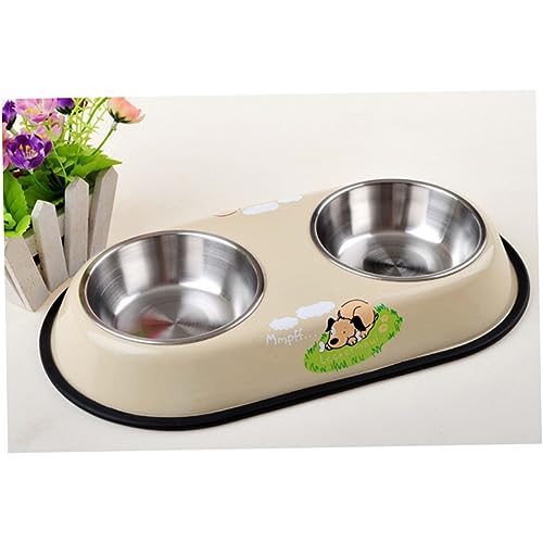 Beaupretty tigela anti-vômito para animais de estimação comedouro para filhotes tigelas de gato tige