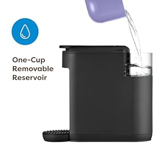 Keurig K-Mini Mate Single Serve K-Cup Pod Coffee Maker, Brews Up to 12 oz Cup, Compact Portable Coffee Machine for Small Spaces, Great for Dorms & Offices, Black