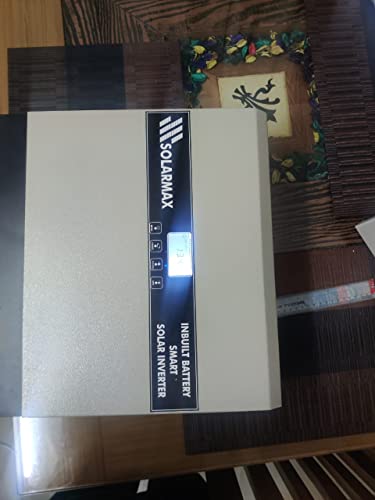 Image of SOLARMAX Pure Sinewave Solar Smart Inverter 500 Watt Hybrid Solar Inverter Withh Intelligent Load Sharing Capacity for Home, Office, Shops