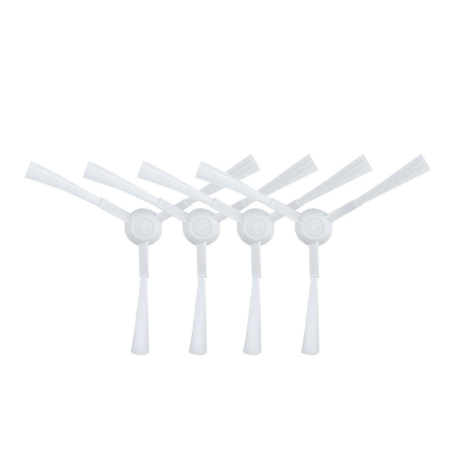 ZKERFBVC ,Compatible For xiaomi, S20 / D106 Robot Vacuum Cleaner Accessories Side Brush(4pcswhite)