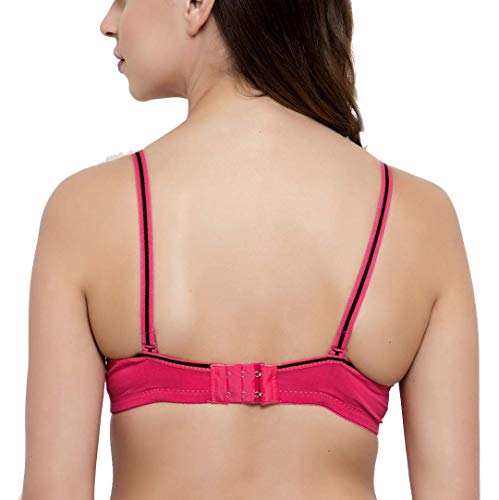 Image of Brachy Women's T-Shirt Demi Cup Padded Underwired Push up Bra BCA DUPPERPIP1