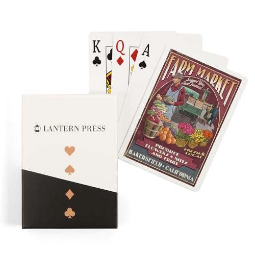 Baraja de Cartas Poker Lantern Press Bakersfield California