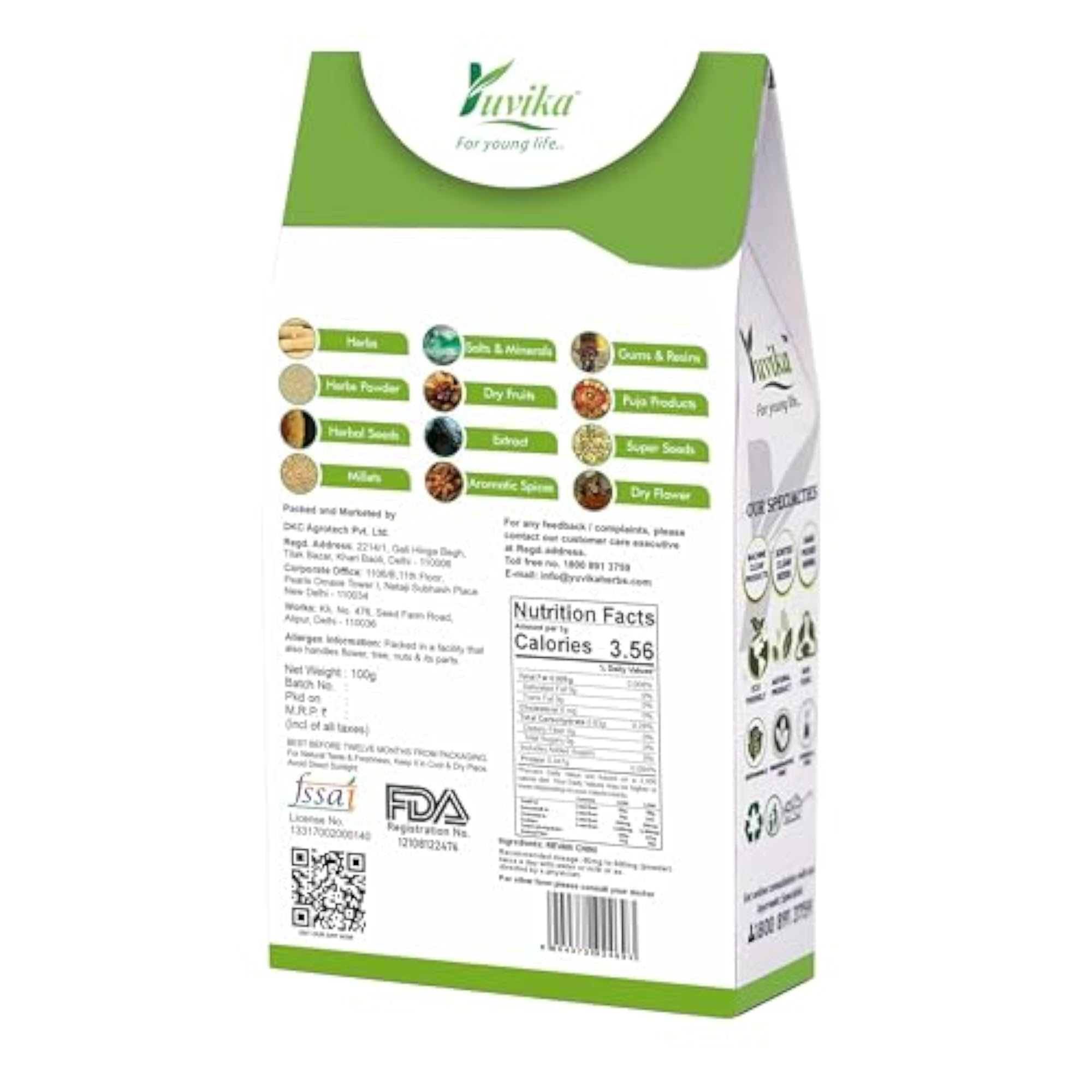 Revan Chini, 100 Grams, Natural Health Supplement