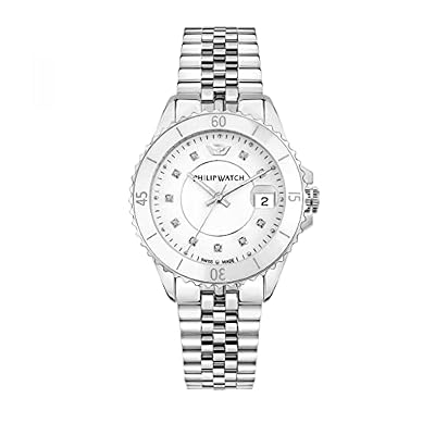 Philip Watch Caribe Orologio Donna, Tempo e data - 35mm
