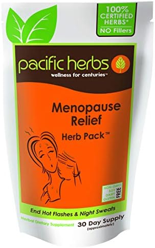 Pacific Herbs Natural Menopause Relief Herb Pack