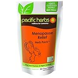 Pacific Herbs Menopause Relief Herb Pack, Natural Treatment For Hot Flashes, Night Sweats & All Menopause symptoms