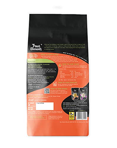 Image of True Elements - Rolled Oats| 100% Natural Ingredients | Healthy Breakfast Cereal | High In Protein And Fiber - 1.8 Kg (Pack of 3)