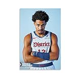 WOCGHWPOT Jordan Poole - Póster impermeable para decoración de pared, sala de estar, baño, cocina, multifuncional, moderno, fácil de limpiar, regalos decorativos, 20 x 30 cm, estilo sin marco