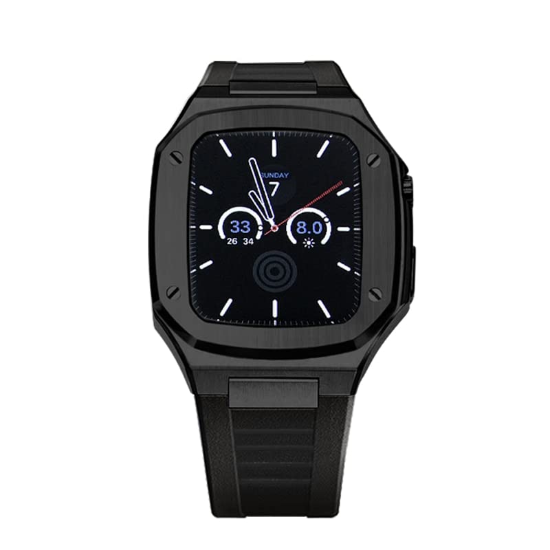 Kit de modification en acier inoxydable pour iWatch transformant votre Apple Watch 8 en montre de luxe