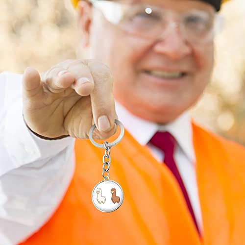 Cute Alpaca Keychain Schoolbag Pendant Handbag Wallet Pendant Backpack Pendant New Year School Season Gift Girl Friend2