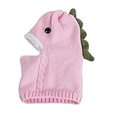 Homisy Black Women Friday Sets Womens Cyber Clearance Monday Sale for Toddler Kids Winter Beanie Knit Hat Scarf Cute Dinosaur Cap Soft Comfy Muffler with Hood Fleece Neck Warmer for Toddler
