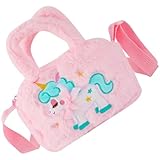 MOLUCKFU Bolso Bandolera para Niñas Diseño de Unicornio y Ajuste Cómodo, para Ocasiones Obsequios y Uso Diario