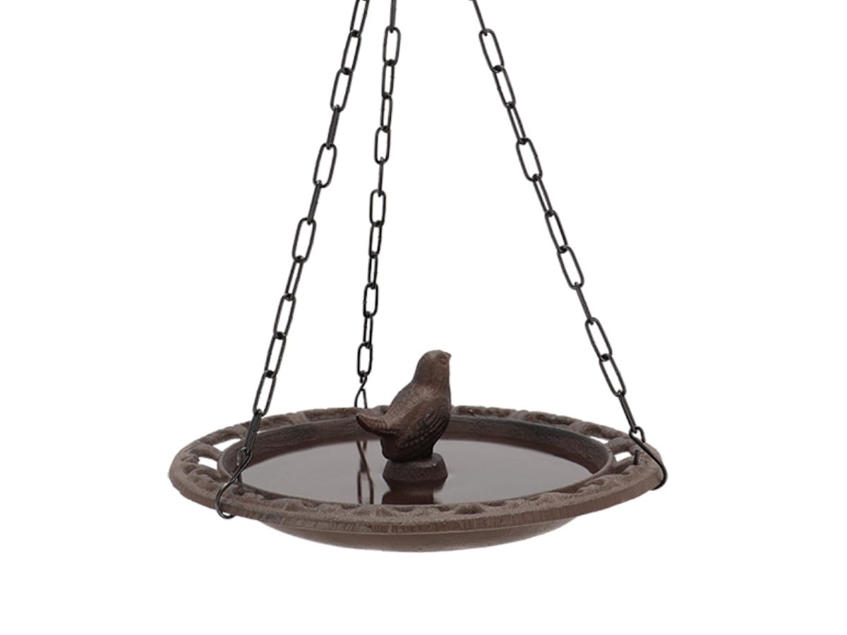 Fallen Fruits Ltd Bain d'oiseaux à Suspendre (boîte Cadeau), Marron