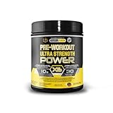 Pre-Workout bebida energética | Pre Entreno fuerte con Creatina | Resistencia, energía y fuerza imparable | Elimina la fatiga y el cansancio | Beta-Alanina, Taurina, Cafeína y Vitaminas | 300g sandía