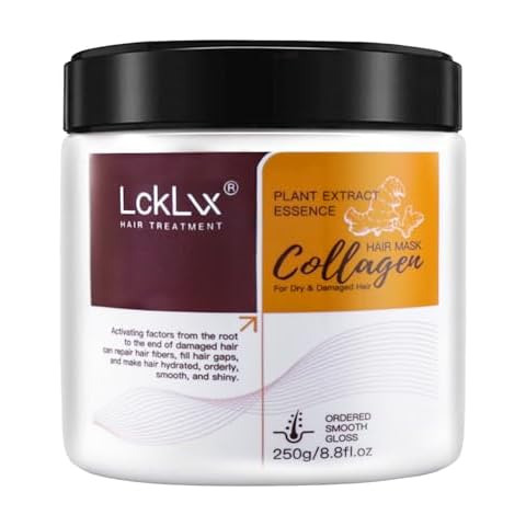 GMBIO Karsell Collagen Hair Mask, Plant Extract Essence 8.8 fl oz - Deeply Repair Damaged Hair, Nourish & Condition Hair Cover