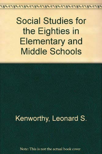 Social studies for the eighties, in elementary ... 0471059838 Book Cover