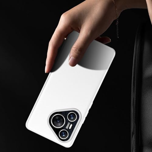 Funda para Huawei Pura 70 Pro+ de cuero premium anti-huellas 3