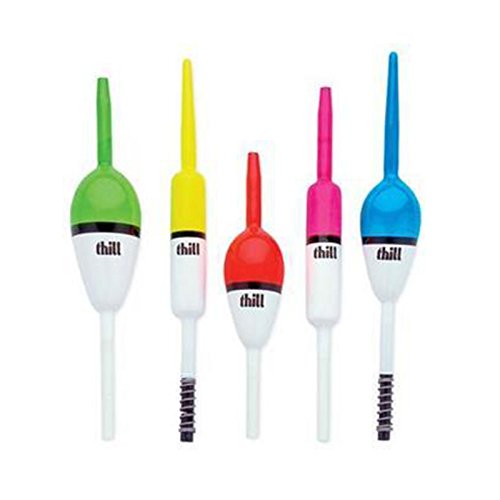 Thill UMC510 Bubb'l Gum Oval Spring Float, 3-Inch by 3/4-Inch, Assorted Finishes