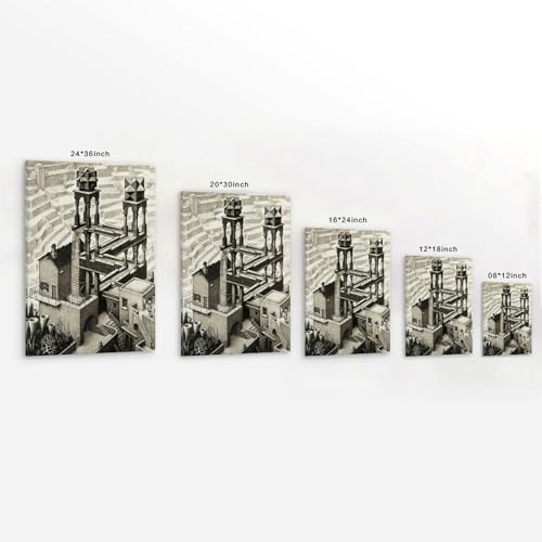 Tableau M.C. Escher Automne pour Customiser un Bureau - 7