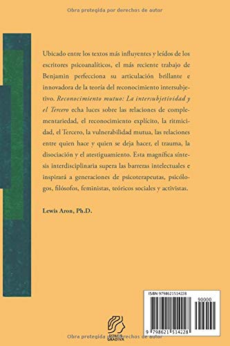 Reconocimiento mutuo: La intersubjetividad y el Tercero
