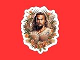 Jason Momoa Sticker, 1"