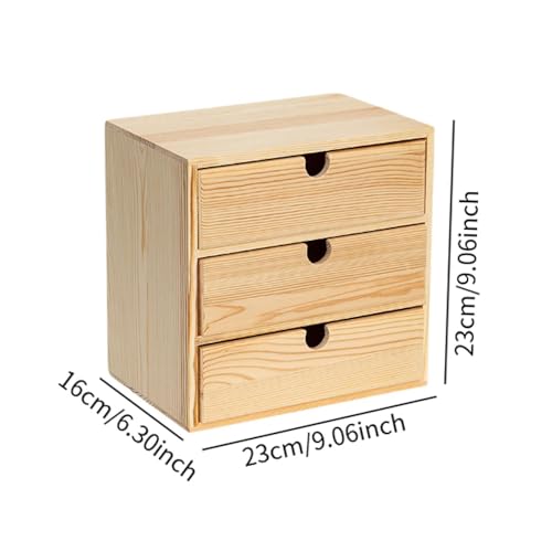 Boîte à Bijoux en Bois et Organiseur de Bureau pour Rangement Chic - 3