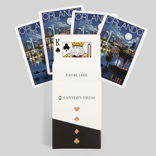 Juego de naipes Póker 52 cartas Orlando Florida miniatura 6