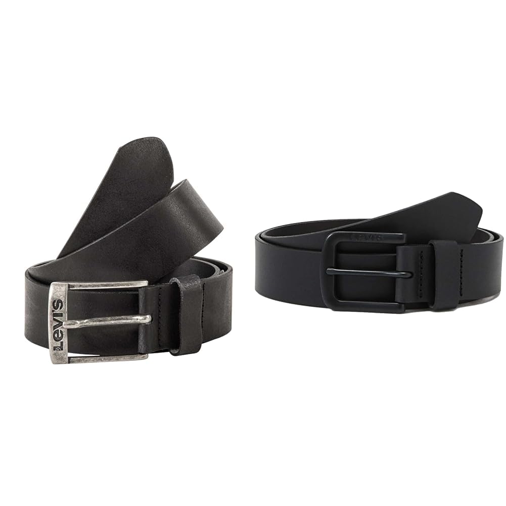 Levi's Gürtel Schwarz (Black) 85 Gürtel Regular Black 85