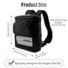 Portable Oxygen Concentrator Backpack Fit for Inogen One G5 & Inogen Rove 6,Lightweight Shoulder Bag Carry Bag with Adjustable Shoulder Straps for Oxygen Concentrator G5 Rove 6 Accessories(Bag Only)