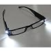 Produktbild LED-Leselicht Brille Lesebrille,Unisex Modische Rahmen Brille Sehstärken