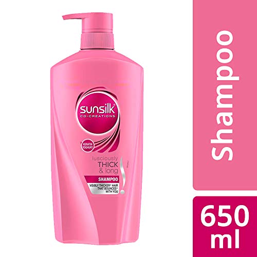 Sunsilk Lusciously Thick and Long Shampoo, 650ml, White, 650 ml (Pack of 1) - Image 2