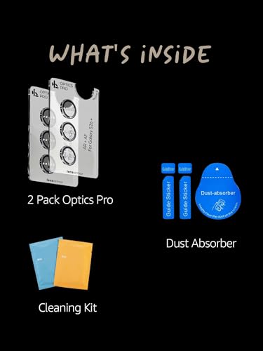 Image of Lensarmor Compatible with Samsung Galaxy S26 / S26 Plus Black Camera Lens Protector (2 Pack) - Premium 9H Tempered Glass, Military-Grade Protection, Ultra-Clear Transparency & Case-Friendly Design