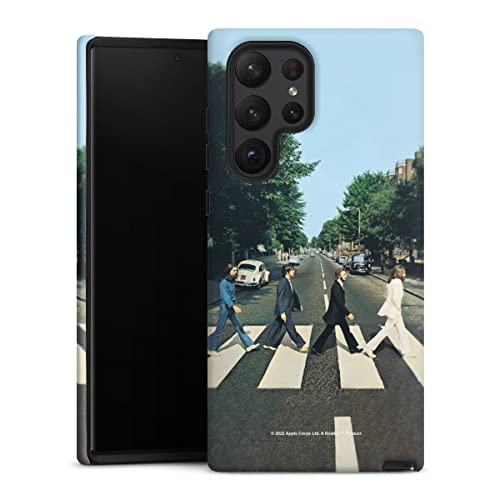 DeinDesign Coque Compatible avec Samsung Galaxy S23 Ultra Coque renforcée Coque Antichoc Abbey Road The Beatles Musique - Les Beatles, Paul McCartney, John Lennon, RIngo Starr, George Harrison DeinDesign Coque Compatible avec Samsung Galaxy S23 Ultra Coque renforcée Coque Antichoc Abbey Road The Beatles Musique