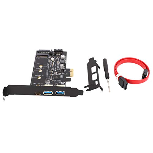 Adaptateur M2 SSD PCIe et SATA pour extension de stockage PC de bureau