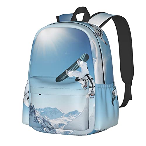 Sac à dos snowboard grand format ordinateur de voyage ado noir