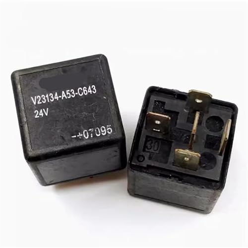 Relais 5 broches 24 V DC V23134-A53-C643 pour réparer les pannes de ventilation et de phares