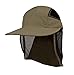 UV 50+ Protection Outdoor Flap Cap - Olive